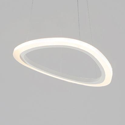 Acrylic Triangle Chandelier Lighting Fixture Modern LED Ceiling Pendant - Rebooters