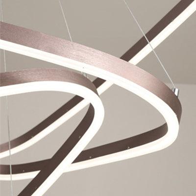 Acrylic Triangle LED Drop Pendant Contemporary Chandelier - Rebooters