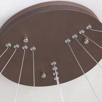 Acrylic Triangle LED Drop Pendant Contemporary Chandelier - Rebooters