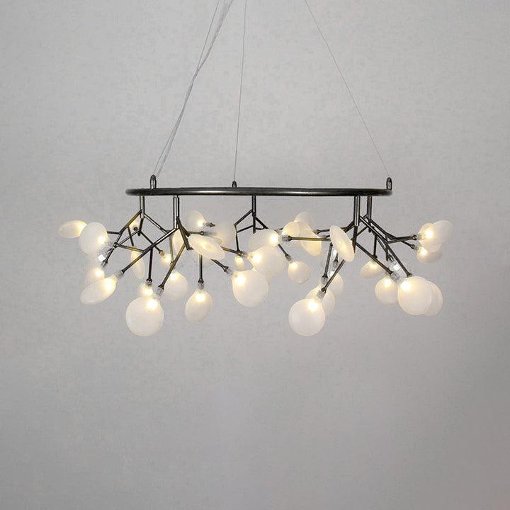 31.5"/35.5" W Leaf-Shaped Pendant Lamp Modern Lighting - Rebooters