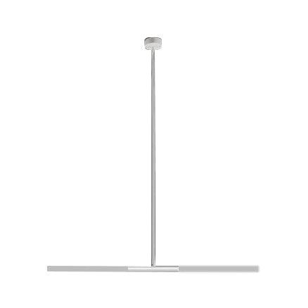 Acrylic Tubular Chandelier Modern 2/4/6 Lights Black White Gold Ceiling Pendant - Rebooters