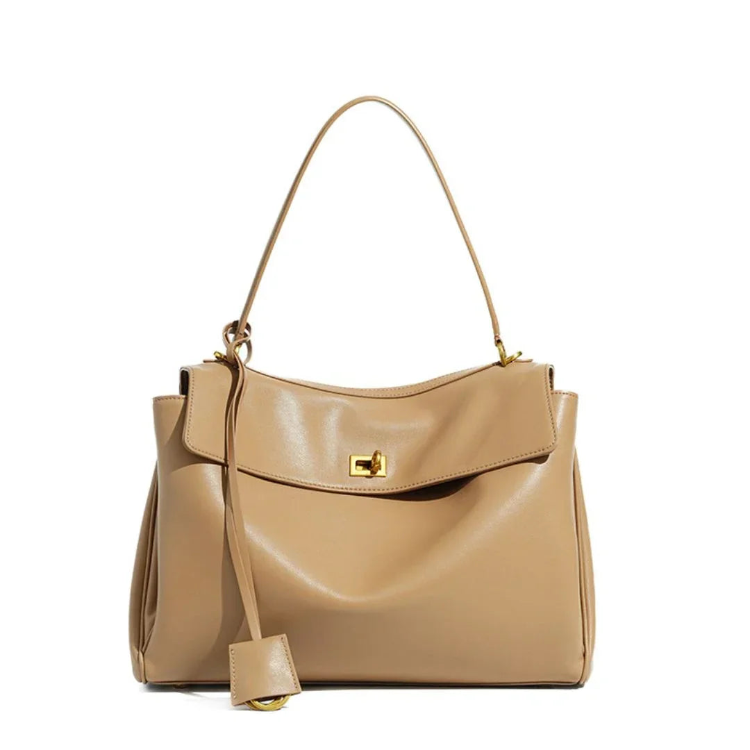 Lorenzo Brume d'Or Leather Handbag Rebooters