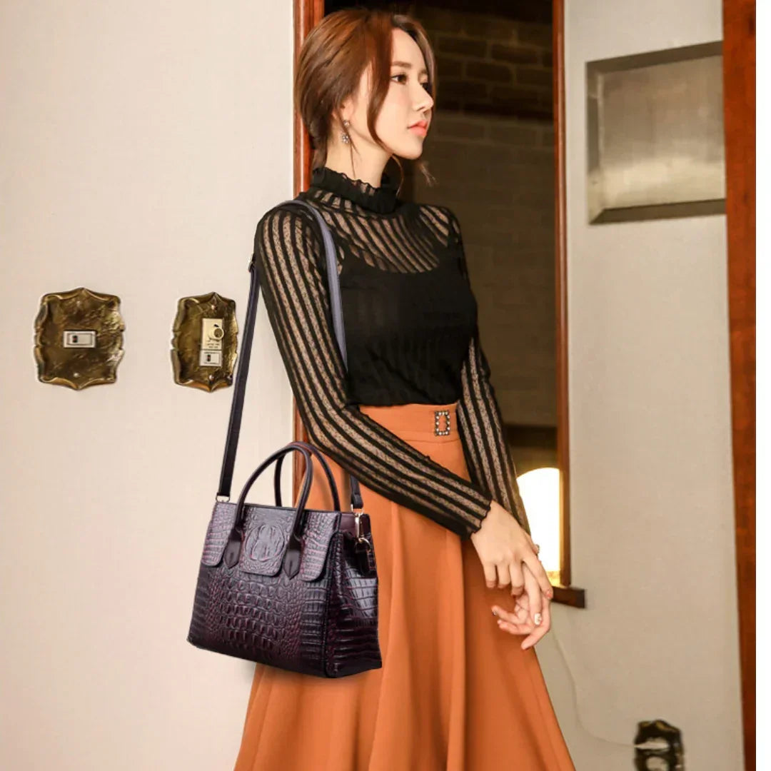 Grazia Zanobia Leather Handbag: Timeless Elegance Rebooters