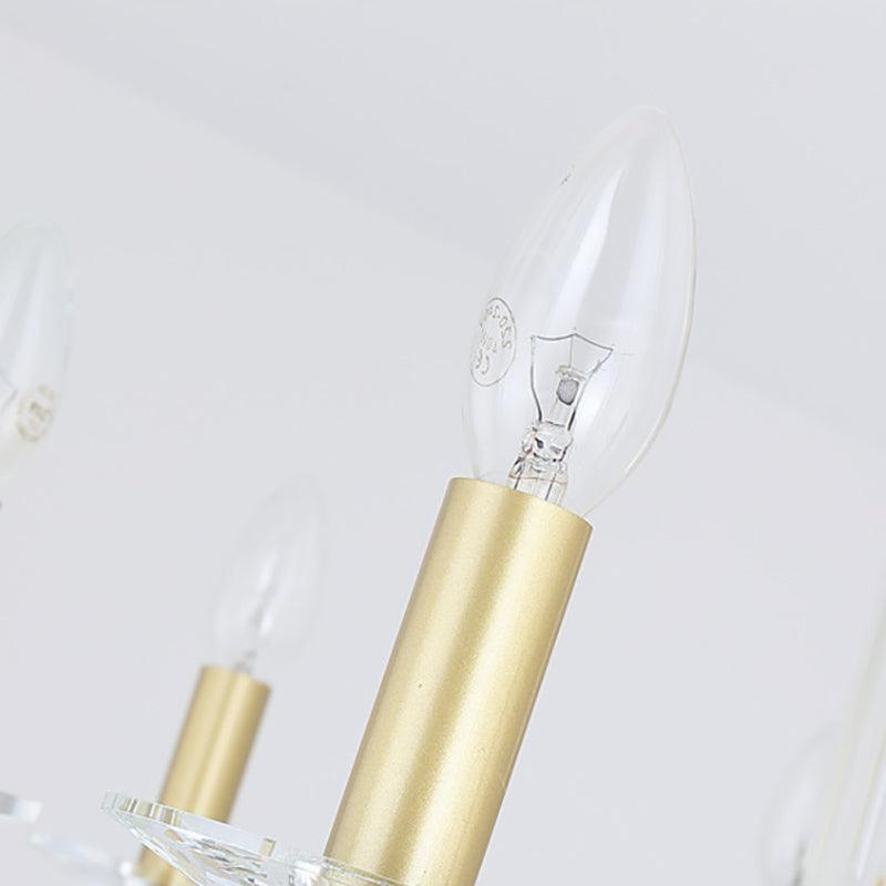 4/6/8 Lights Brass Hanging Ceiling Light Vintage Chandelier - Rebooters