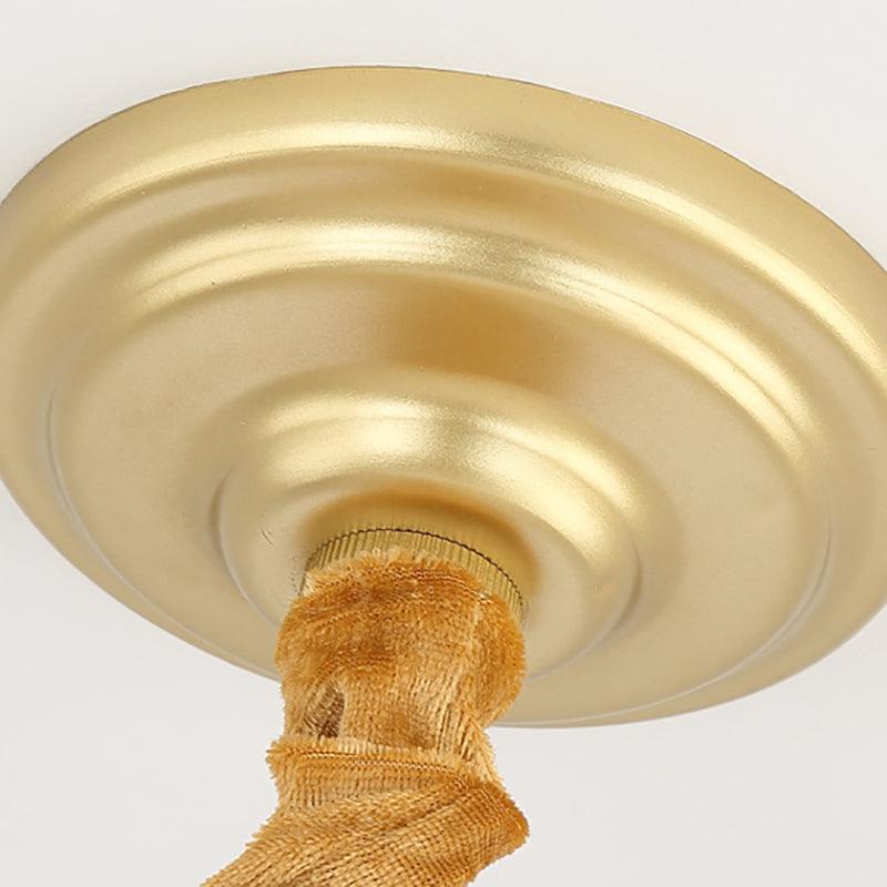 4/6/8 Lights Brass Hanging Ceiling Light Vintage Chandelier - Rebooters