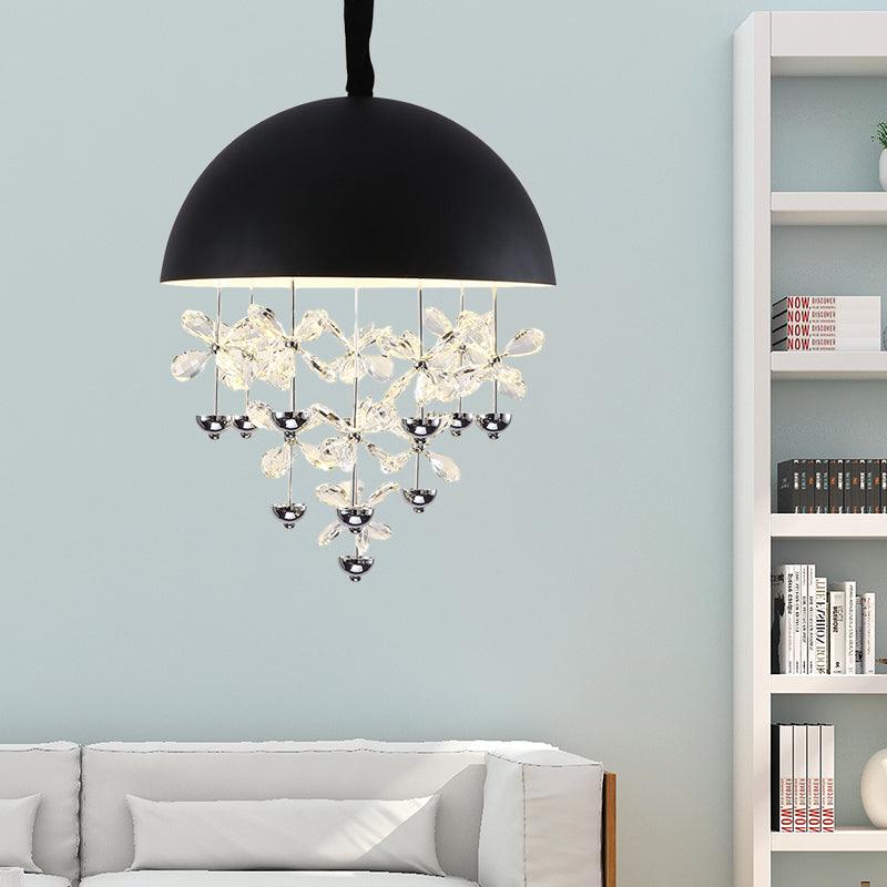 6/10 Lights Domed Pendant Light Modern Metal Hanging Ceiling Light - Rebooters