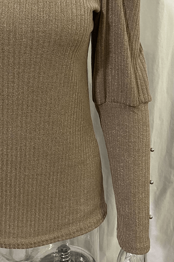 Women's Long Sleeve Turtleneck Top for Casual Chic Wear Rebooters Womens Shirts