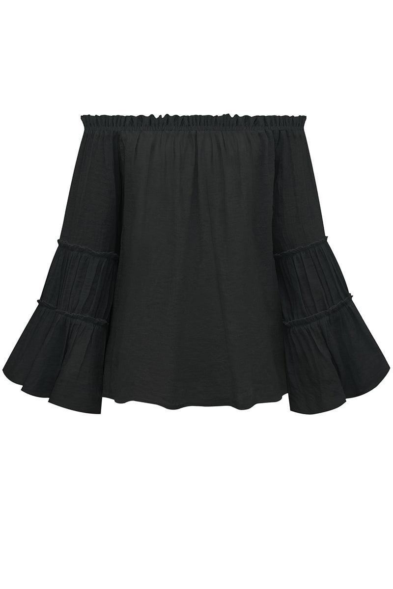 Women's Folded Off-Shoulder Tops for Elegant Style Rebooters Womens Shirts