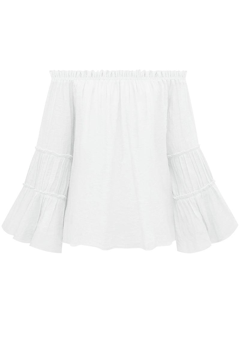 Women's Folded Off-Shoulder Tops for Elegant Style Rebooters Womens Shirts