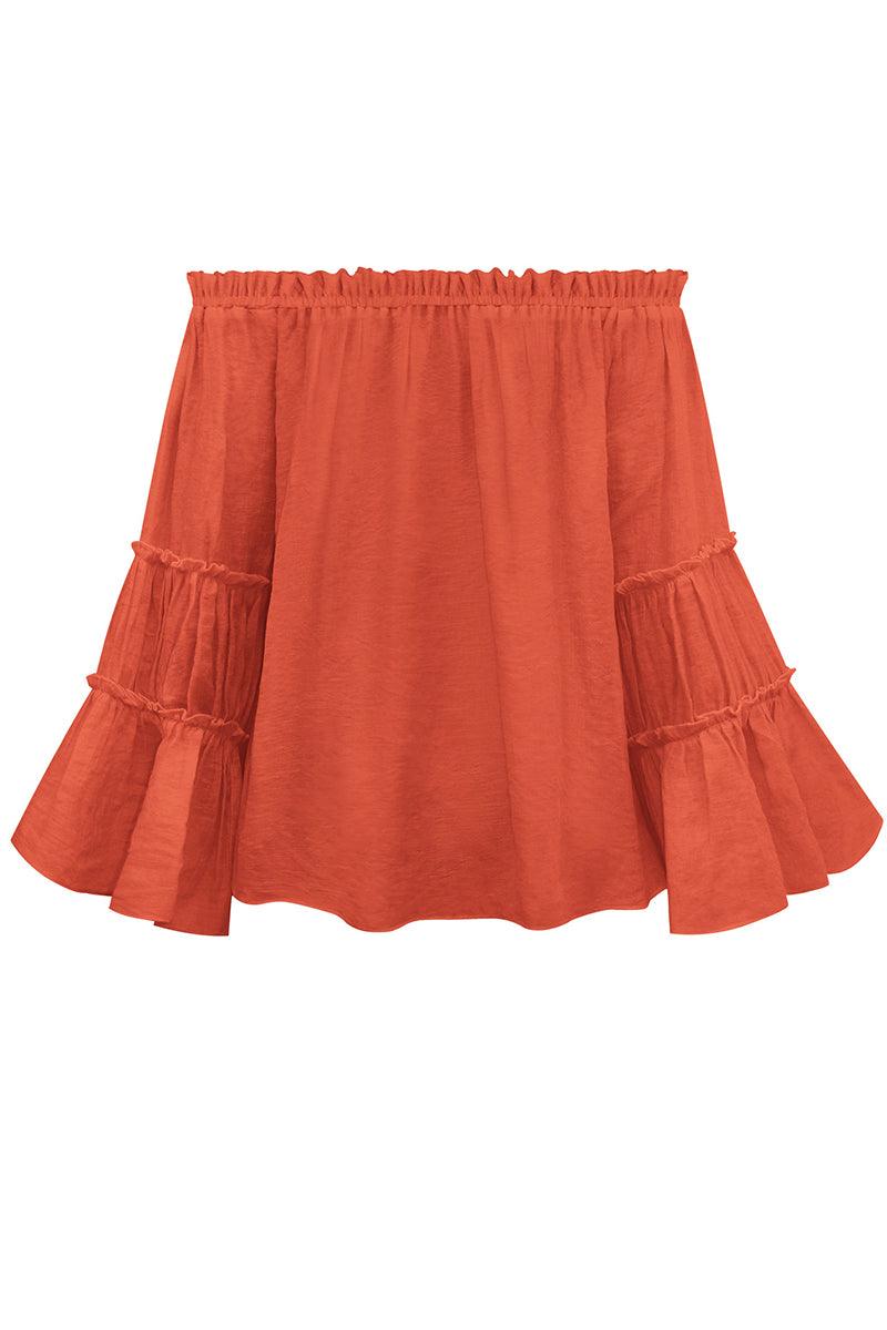 Women's Folded Off-Shoulder Tops for Elegant Style Rebooters Womens Shirts