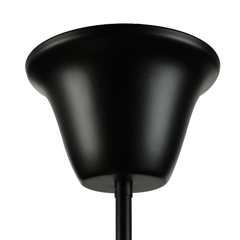 Sputnik Dining Room Chandelier Light Fixture Vintage Style Metal Multi Light Pendant Lamp in Black - Rebooters