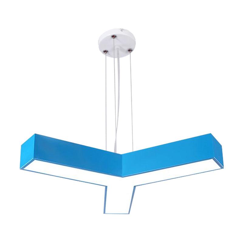 Acrylic Y-Shape Chandelier Lighting Creative LED Pendant for Restaurant - Rebooters