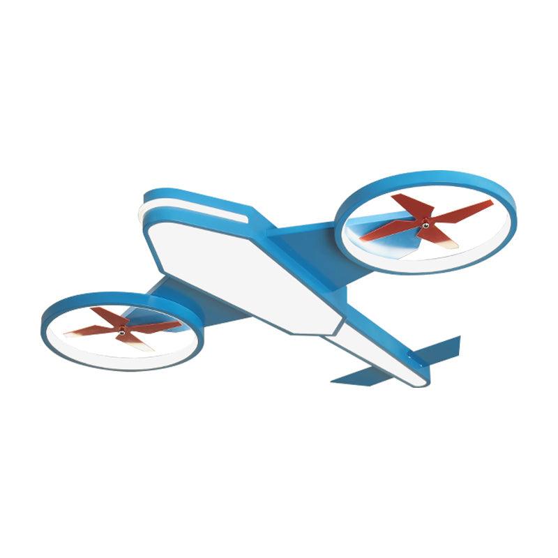 Acrylic Slim Panel Plane Pendant Light for Kids Bedroom - Rebooters