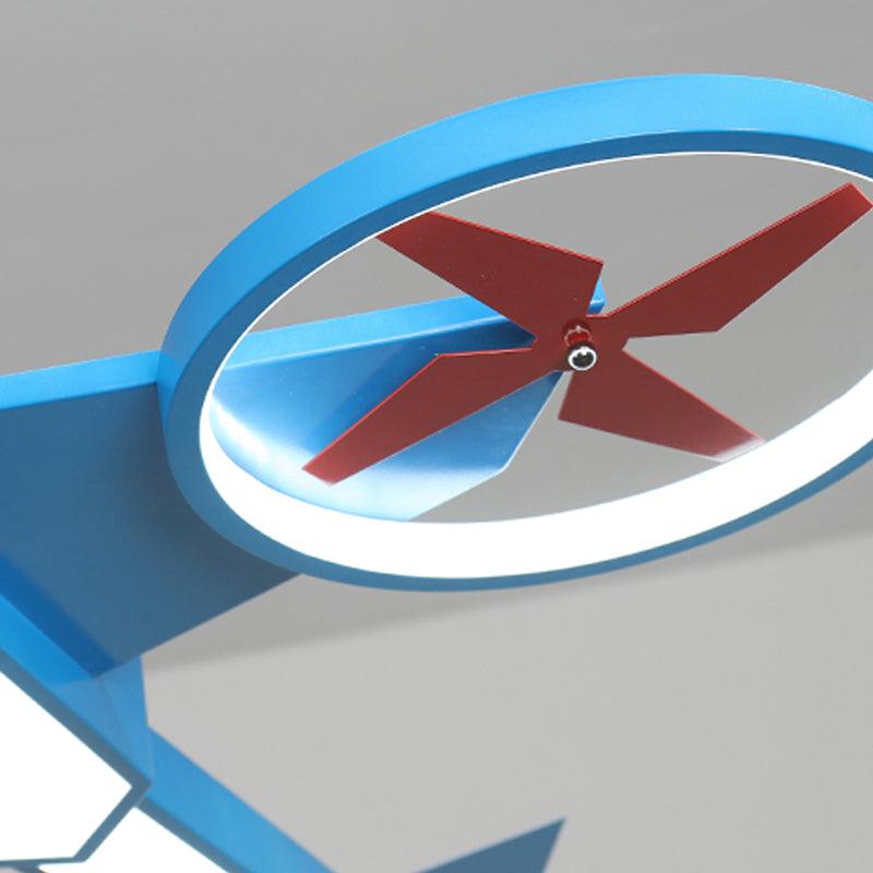 Acrylic Slim Panel Plane Pendant Light for Kids Bedroom - Rebooters