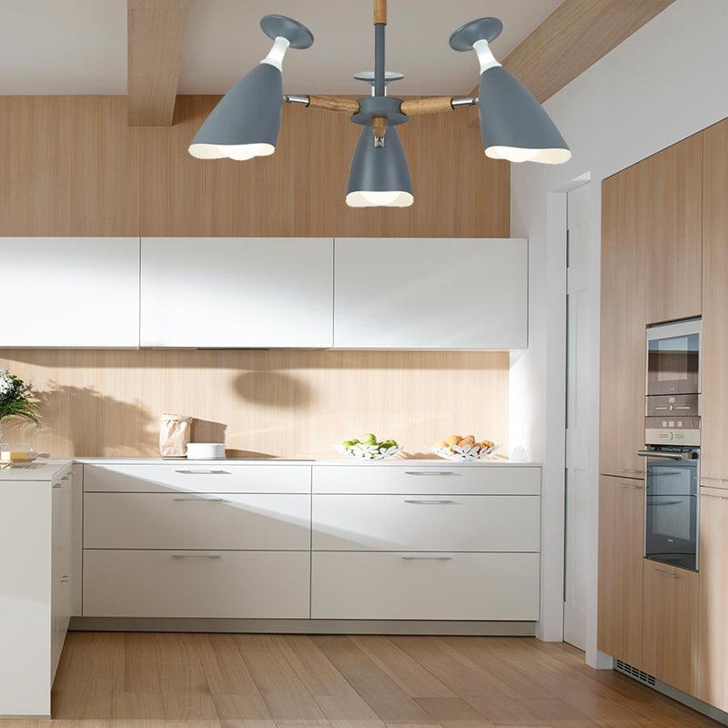 Rotatable Nordic Green Grey White Suspension Light Chandelier - Rebooters