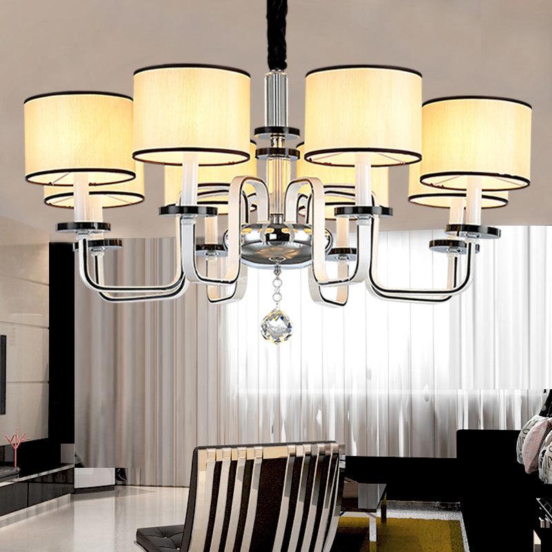 4/6/8 Heads Ceiling Chandelier Modern Living Room Pendant - Rebooters