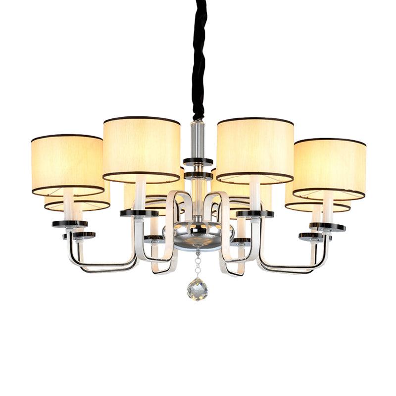 4/6/8 Heads Ceiling Chandelier Modern Living Room Pendant - Rebooters
