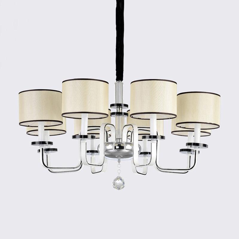 4/6/8 Heads Ceiling Chandelier Modern Living Room Pendant - Rebooters
