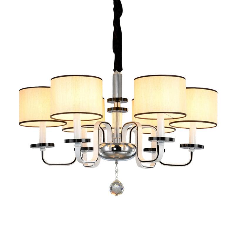 4/6/8 Heads Ceiling Chandelier Modern Living Room Pendant - Rebooters