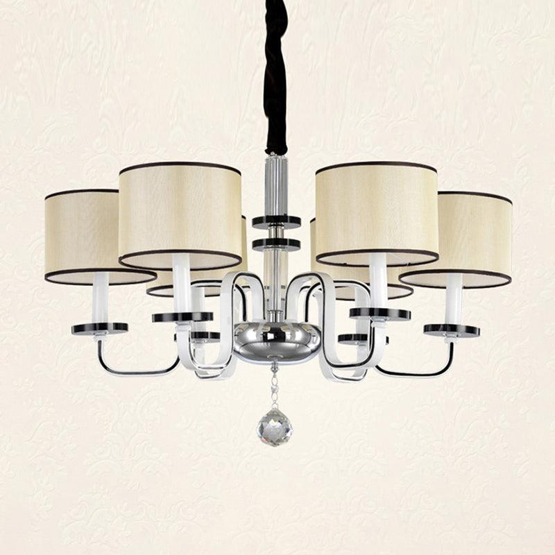 4/6/8 Heads Ceiling Chandelier Modern Living Room Pendant - Rebooters
