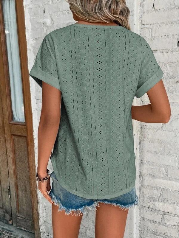 Women's Casual Cotton Short-Sleeve T-Shirt for Everyday Style Rebooters Womens Shirts