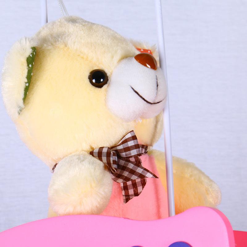 Cartoon Bear Hanging Pendant Lights for Girls Bedroom Decor - Rebooters