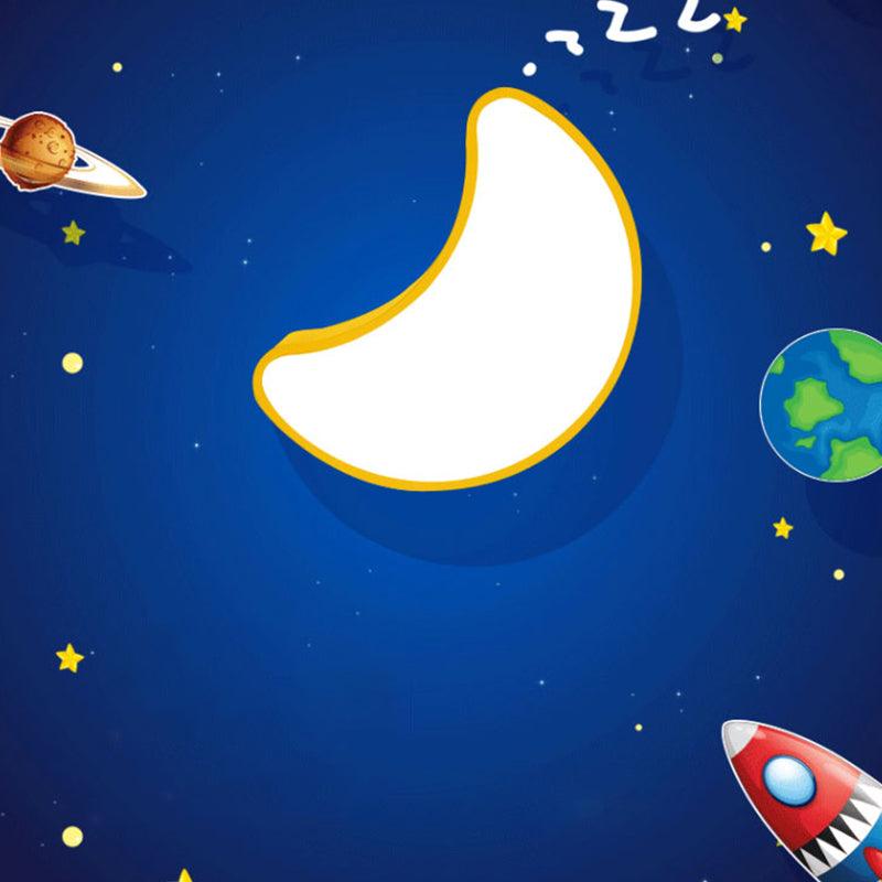 Acrylic Moon Chandelier Lamp Modernist LED Light Kindergarten - Rebooters