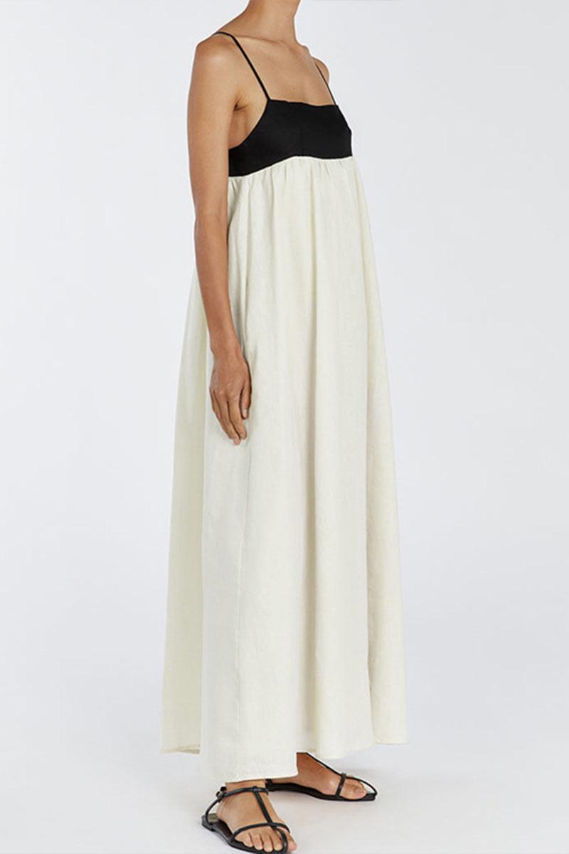 Lilah Lightweight Sleeveless Maxi Dress With High Bust Fit - Rebooters -Women's Dresses