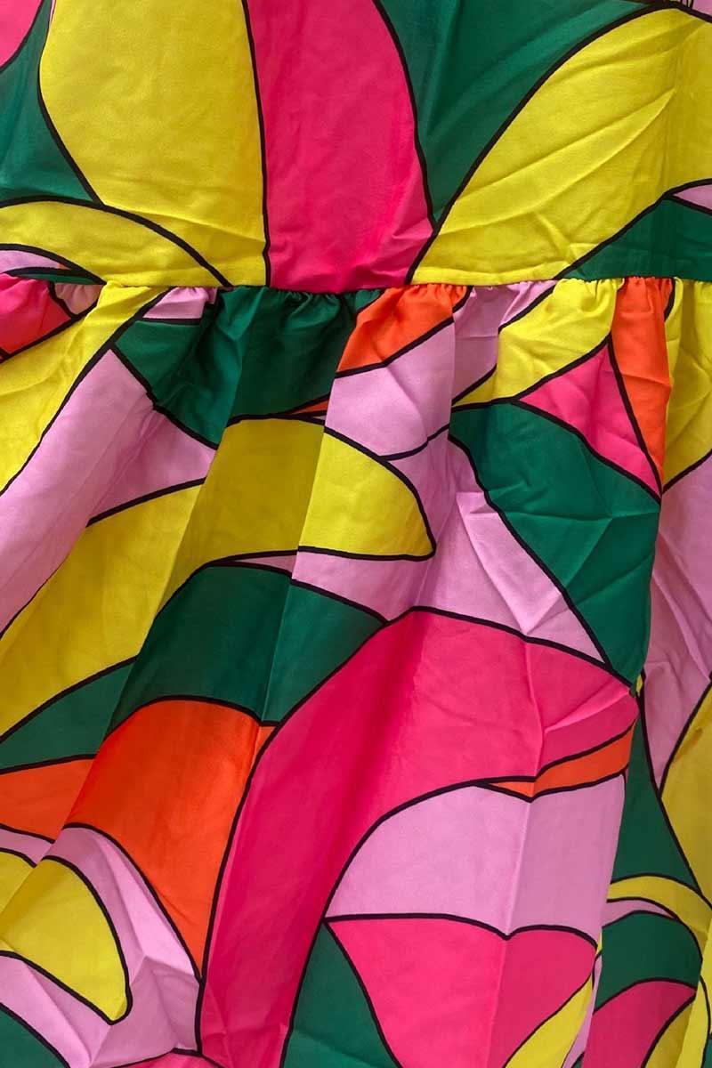 Jessica Vibrant Spectrum Sleeveless Maxi Dress with Breezy Silhouette for Summer Rebooters Maxi Women's Dresses