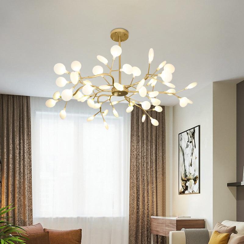 Modern Branch-Like Wireframe Chandelier LED Hanging Light - Rebooters