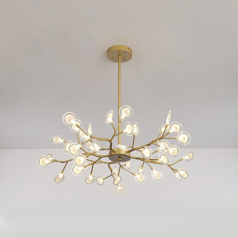 Modern Branch-Like Wireframe Chandelier LED Hanging Light - Rebooters