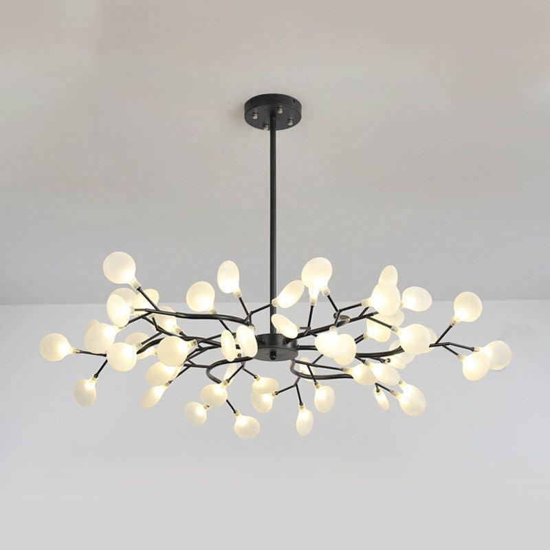 Modern Branch-Like Wireframe Chandelier LED Hanging Light - Rebooters