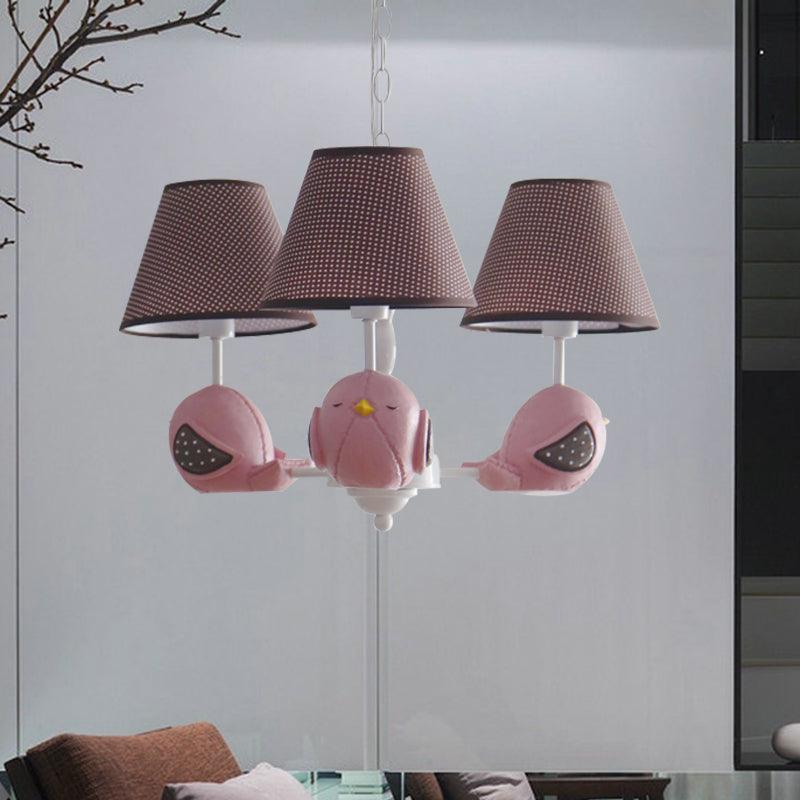 Animal Fat Bird Chandelier Resin Macaron Pendant Light - Rebooters