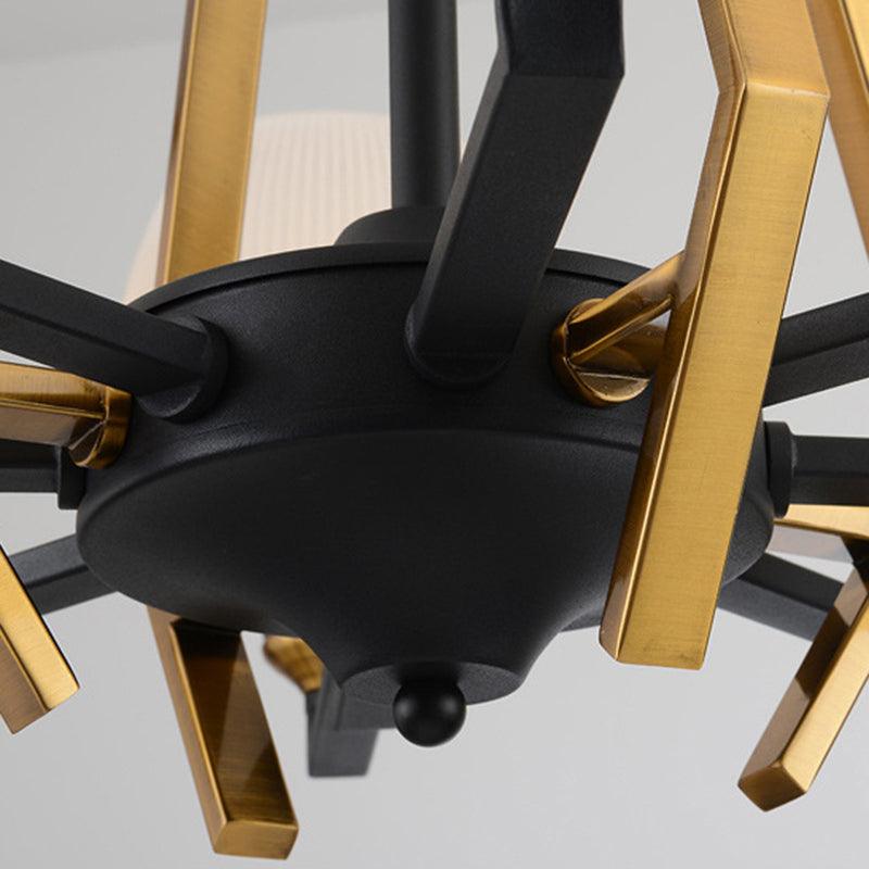 6/8/15 Lights Frosted Glass Pendant Chandelier Brass Cup - Rebooters