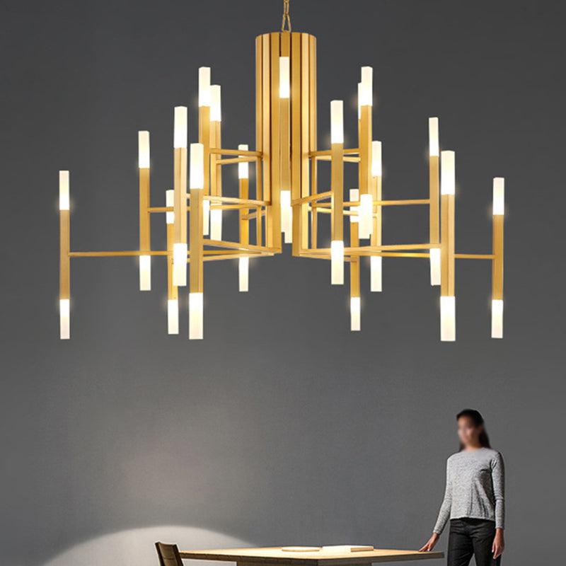 Postmodern Style Tiered LED Chandelier Pendant Light 36 Bulbs - Rebooters