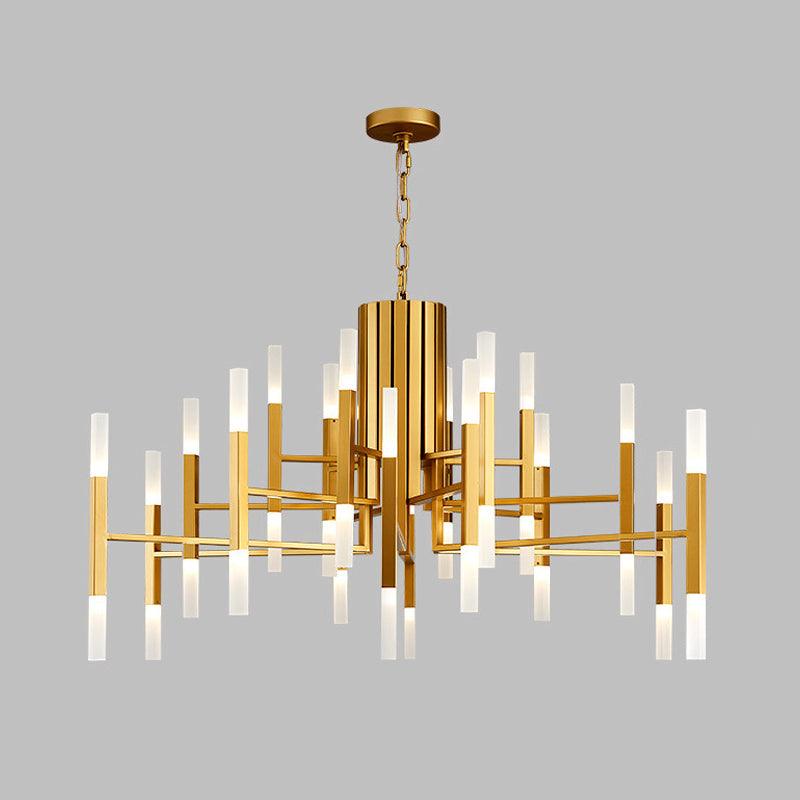 Postmodern Style Tiered LED Chandelier Pendant Light 36 Bulbs - Rebooters