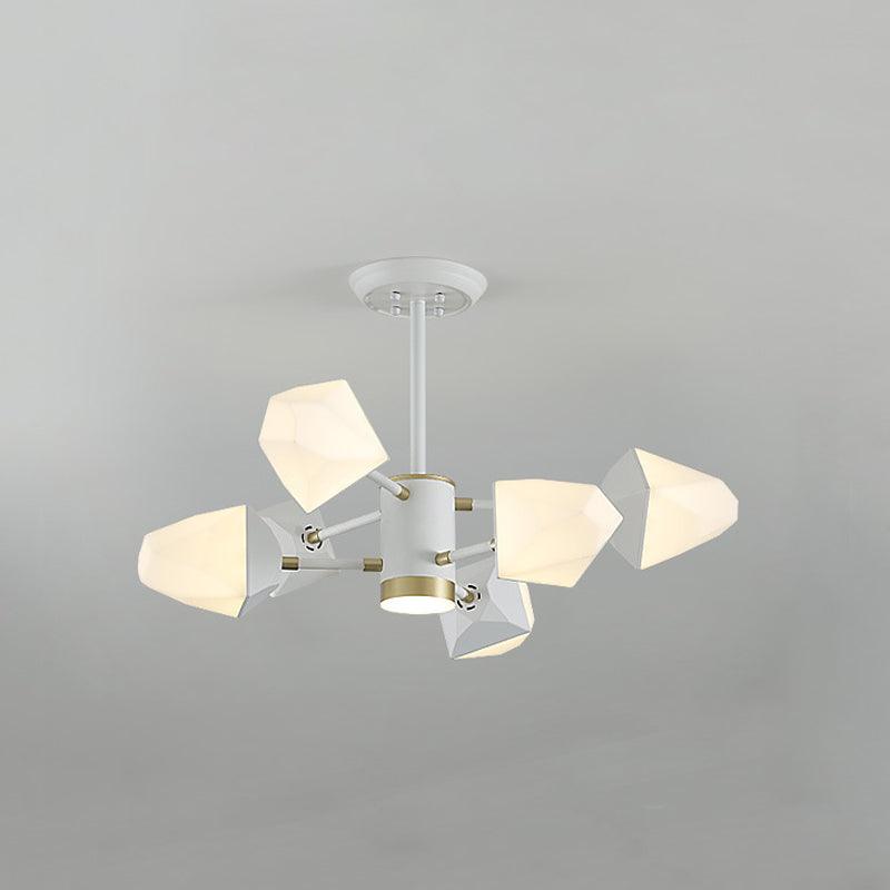 Acrylic Gemstone Shaped Suspension Light Simplicity LED Chandelier - Rebooters