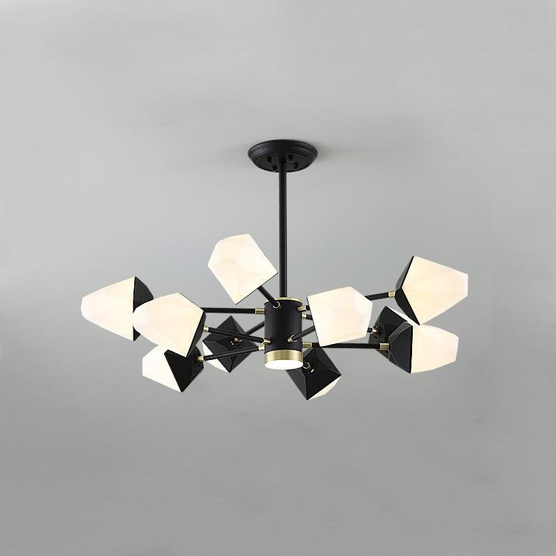 Acrylic Gemstone Shaped Suspension Light Simplicity LED Chandelier - Rebooters