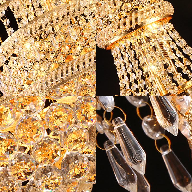 5/8 Lights Dining Room Chandelier Light Fixture Modern Gold - Rebooters