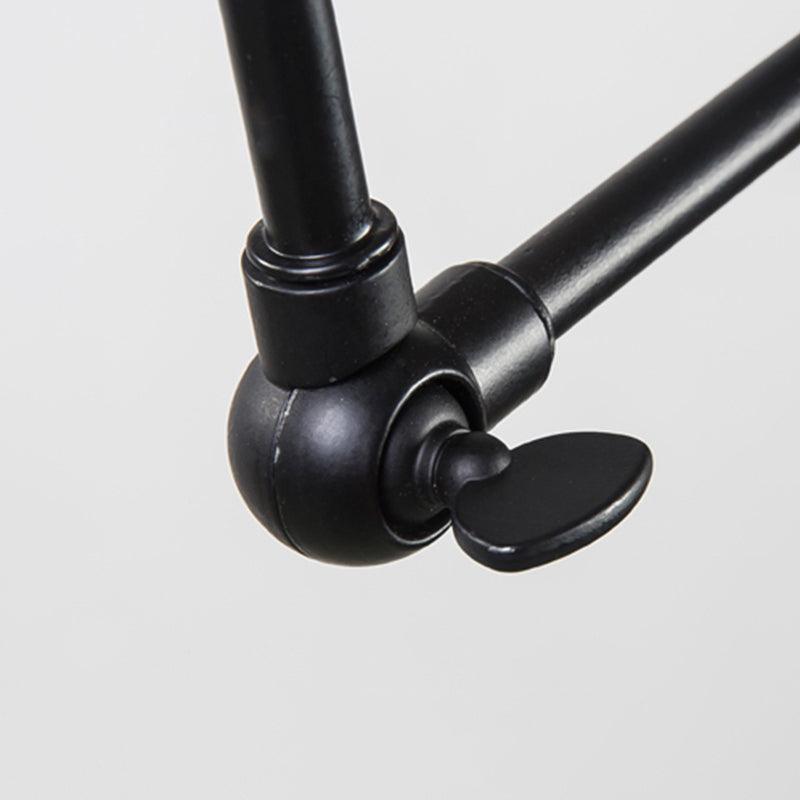 20 Lights Spider Chandelier Rustic Black Metallic Ceiling Suspension Lamp for Dining Room - Rebooters