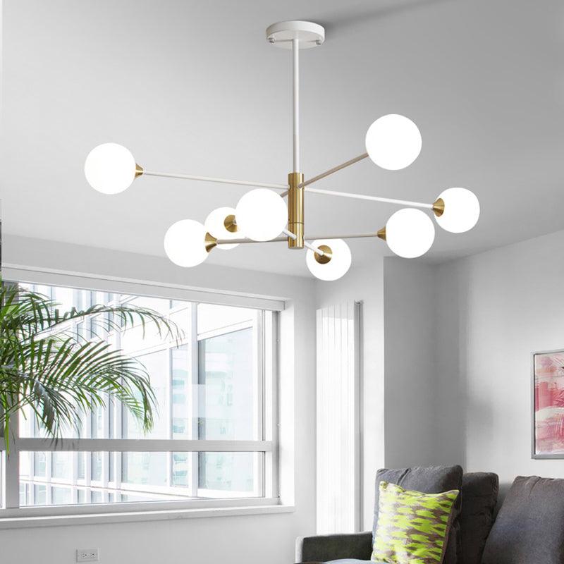 Bedroom Chandelier Light Nordic Style Suspension Pendant - Rebooters