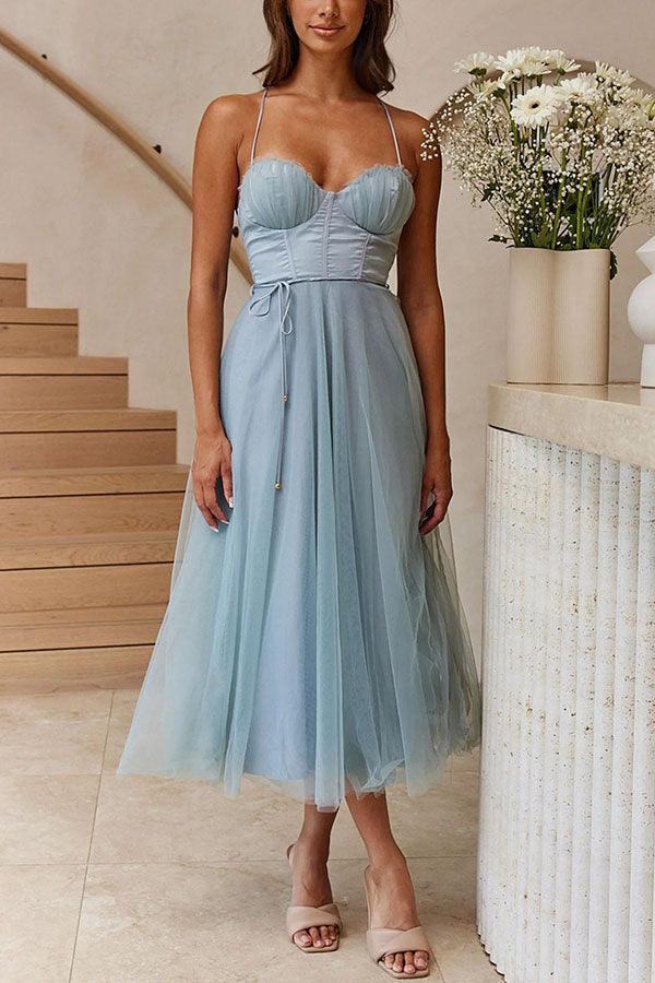 Elegant Laura Women's Maxi Dress - Flowy Sleeveless Design - Rebooters -Women's Dresses