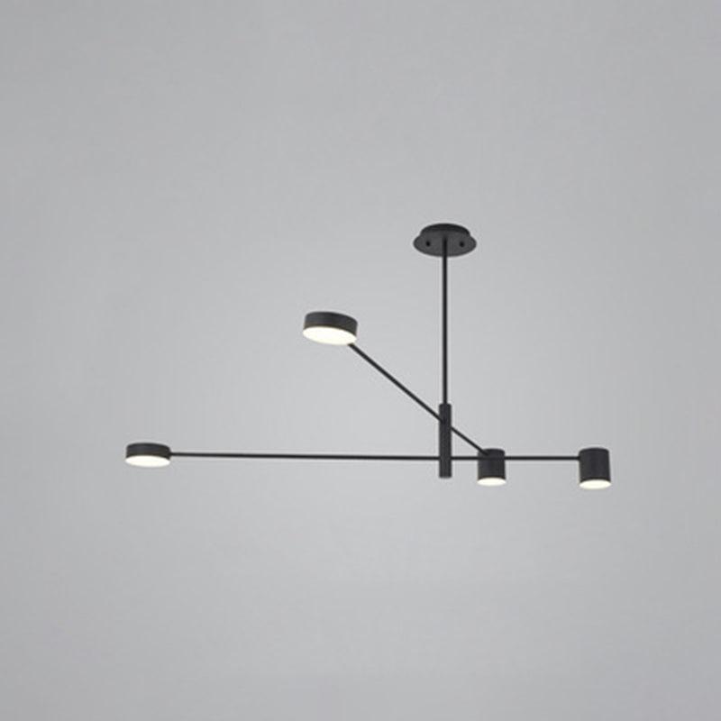 Sputnik Chandelier Light Fixture Contemporary Metal Pendant Light - Rebooters