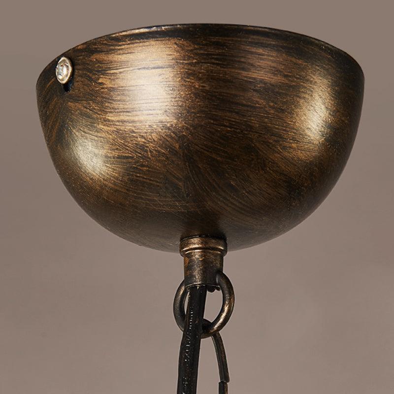 Globe Dining Room Hanging Light Traditional Metal 4 Lights Chandelier - Rebooters