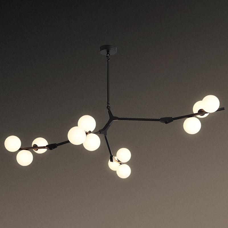 Tree Branch Suspension Light Minimalistic Metal Chandelier - Rebooters