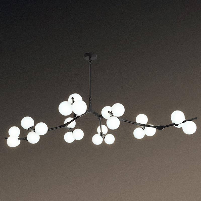 Tree Branch Suspension Light Minimalistic Metal Chandelier - Rebooters