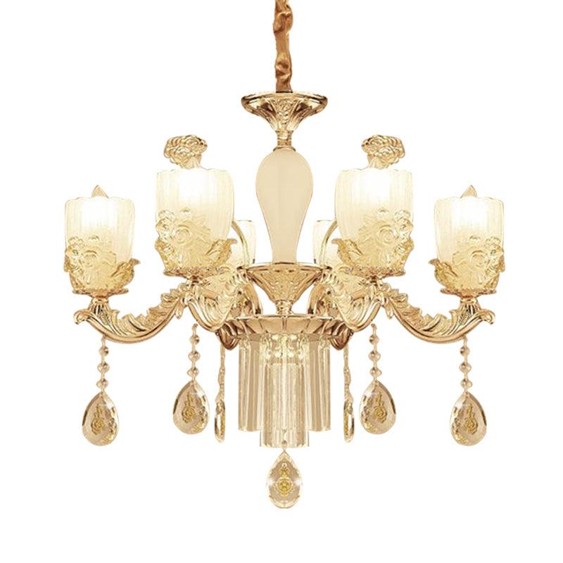 27.5"/31.5" Wide Sputnik Clear Glass Chandelier Light - Rebooters