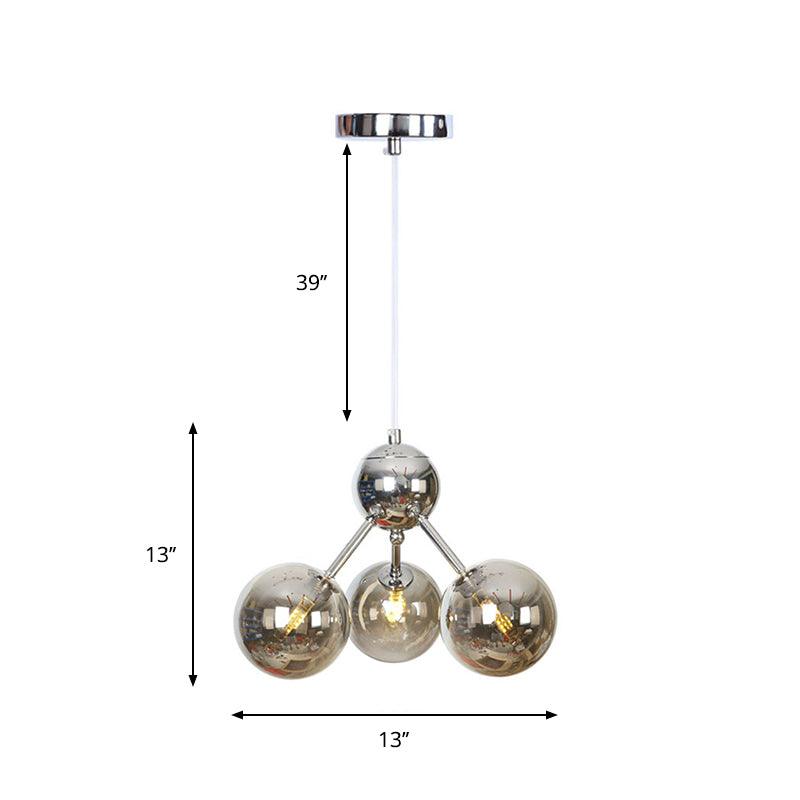 13"/27.5"/34" W Orbit Shade Hanging Chandelier Light - Rebooters