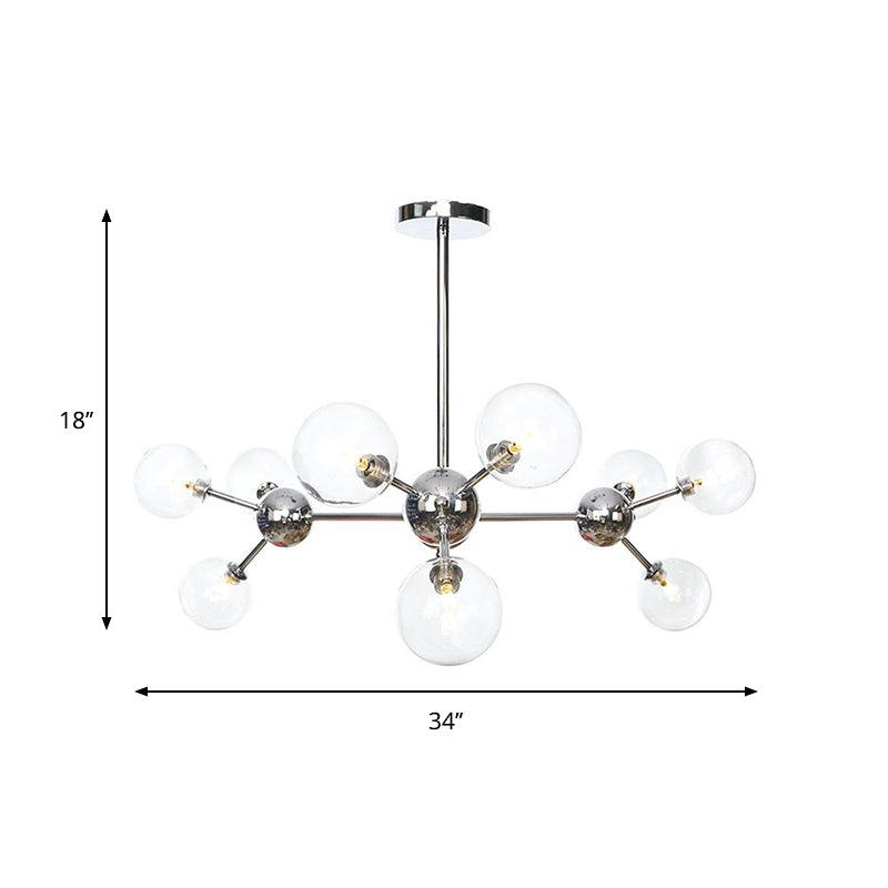 13"/27.5"/34" W Orbit Shade Hanging Chandelier Light - Rebooters