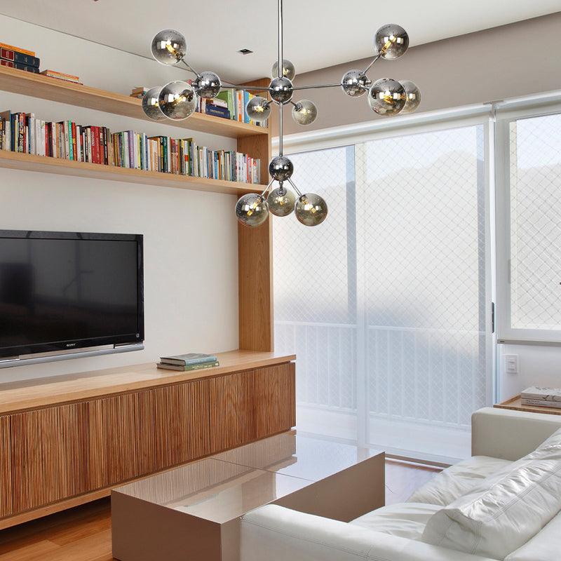 13"/27.5"/34" W Orbit Shade Hanging Chandelier Light - Rebooters